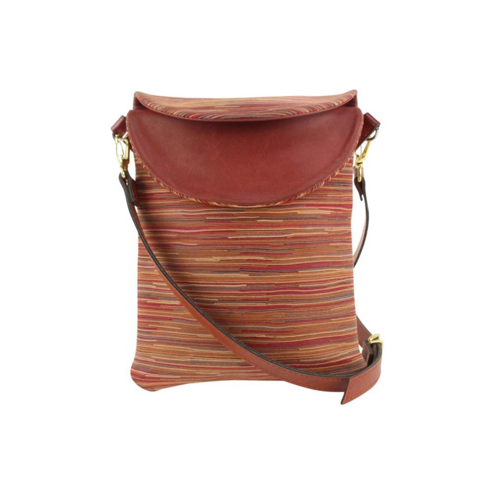 Hermès Burgundy Vibrato Pillow Crossbody Bag 115h1